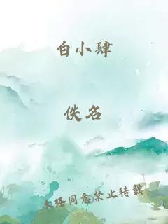 白小肆