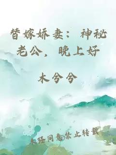 替嫁娇妻：神秘老公，晚上好