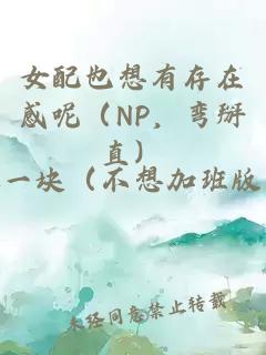 女配也想有存在感呢（NP，弯掰直）